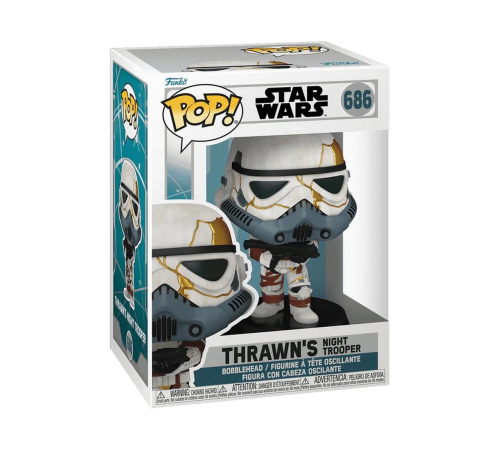 Funko POP Star Wars Ahsoka Thrawn's Night Trooper with Blue Mouthpiece Funko POP Star Wars Ahsoka Thrawn's Night Trooper with Blue Mouthpiece