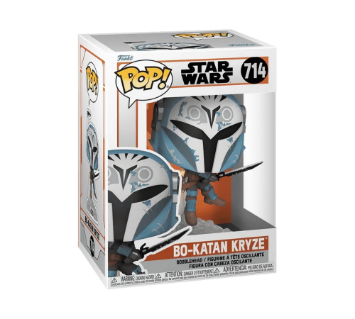 Funko POP Star Wars: The Mandalorian-Katan w/Darksaber and Jet Pack Funko POP Star Wars: The Mandalorian-Katan w/Darksaber and Jet Pack