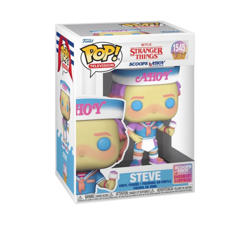 Funko POP TV: Stranger Things - Steve (Scoops Ahoy) Funko POP TV: Stranger Things - Steve (Scoops Ahoy)