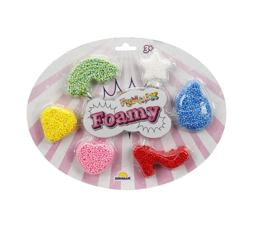 Funmix Foamy Renkli Slime - 1 Adet Stokta Olan Gönderilir