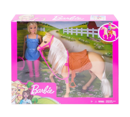 FXH13 Barbie ve Güzel Atı Oyun Seti FXH13 Barbie ve Güzel Atı Oyun Seti