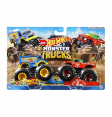 FYJ64 Hot Wheels Monster Trucks Güçlü İkili 1:64 Arabalar