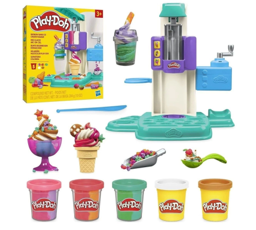 G0028 Play-Doh Gökkuşağı Dondurma Makinesi Oyun Seti+3 yaş G0028 Play-Doh Gökkuşağı Dondurma Makinesi Oyun Seti+3 yaş