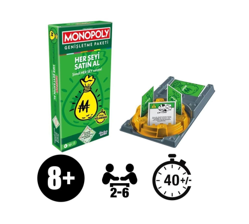 G0720 Monopoly Her Şeyi Al - Genişletme Paketi