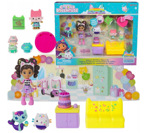 Gabby's Doll House Cakey'in Doğum Günü Gabby's Doll House Cakey'in Doğum Günü
