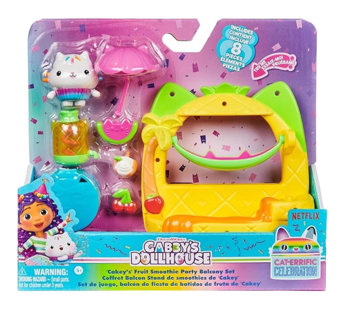 Gabby's Dollhouse Balkon Takımı Figür Set - SPM-6069729 - 1 Adet Stokta Olan Gönderilir