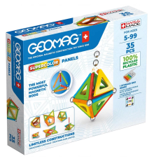Geomag Supercolor Panels Manyetik Zeka Oyunu 35 Parça