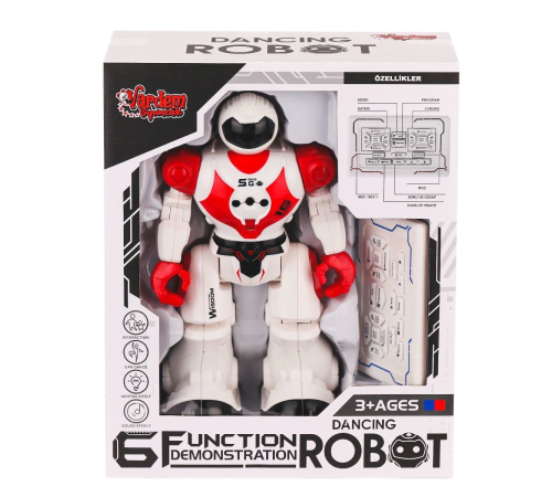 GGE-606-29 Kumandalı Işıklı Dansçı İnteraktif Robot
