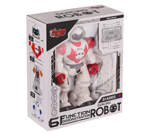 GGE-606-29 Kumandalı Işıklı Dansçı İnteraktif Robot