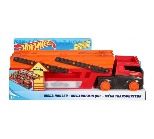 GHR48 Hot Wheels Mega Tır (Kırmızı-Turuncu)