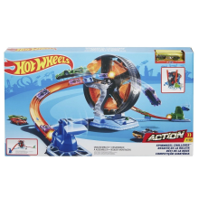 GJM77 Hot Wheels, Dönen Tekerlek Macerası Yarış Seti / 4-8 yaş