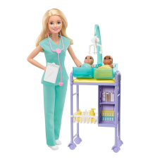 GKH23 Barbie Bebek Doktoru - Sarışın