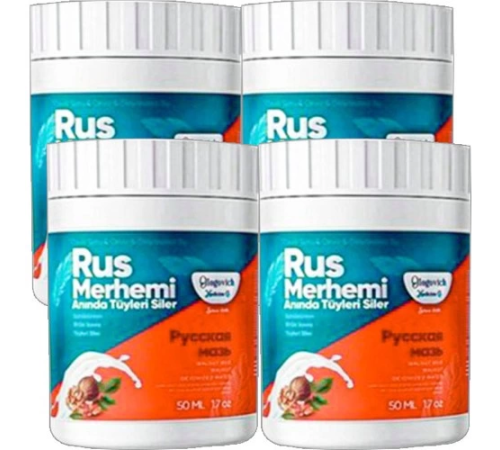 Glegnd Turquoise Tüylere Krem DOROS927000367 4lü Birden Ceviz & Ceviz Sütü Russ Merhemi 50 ml - 000031KI