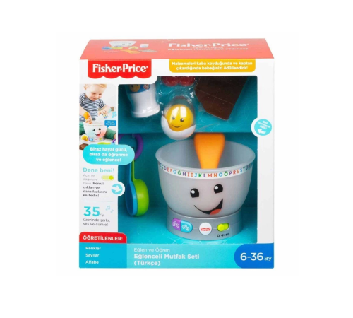 GMX54 Fisher-Price® Eğitici Mutfak Seti / Türkçe ve İngilizce / Eğlen ve Öğren GMX54 Fisher-Price® Eğitici Mutfak Seti / Türkçe ve İngilizce / Eğlen ve Öğren