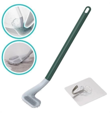 Golf Tasarımlı Silikon WC Klozet Mutfak Temizlik Fırçası Kanca Hediyeli