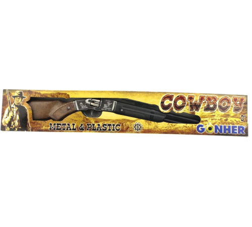 Gonher 8'li Plastik Kowboy Tüfeği
