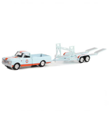 Greenlight 1/64 1968 Chevrolet C-10 Shortbed and Tandem Car