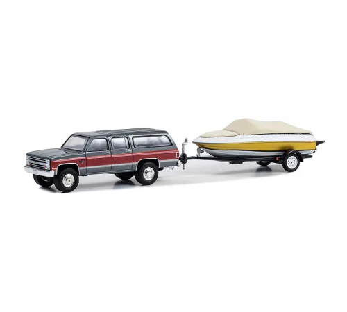 Greenlight 1/64 1987 Chevrolet Suburban K20 Silverado Greenlight 1/64 1987 Chevrolet Suburban K20 Silverado