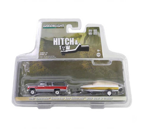 Greenlight 1/64 1987 Chevrolet Suburban K20 Silverado Greenlight 1/64 1987 Chevrolet Suburban K20 Silverado