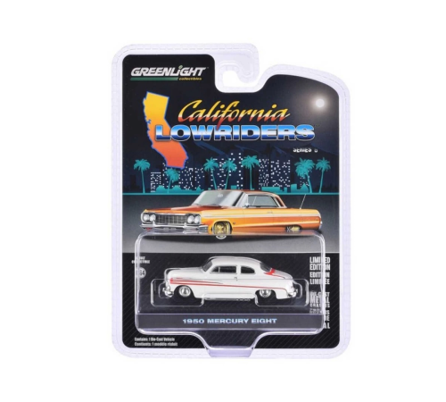 Greenlight 1/64 California Lowriders Series 6- 1950 Mercury Eight Coupe Greenlight 1/64 California Lowriders Series 6- 1950 Mercury Eight Coupe