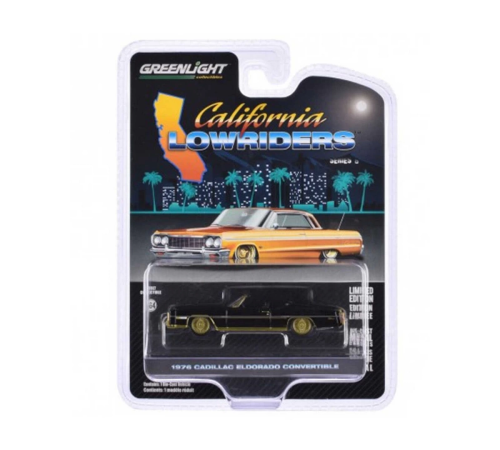 Greenlight 1/64 California Lowriders Series 6- 1976 Cadillac Eldorado Convertible Greenlight 1/64 California Lowriders Series 6- 1976 Cadillac Eldorado Convertible