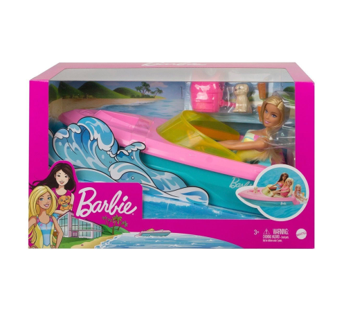 GRG30 Barbie ve Teknesi Oyun Seti GRG30 Barbie ve Teknesi Oyun Seti