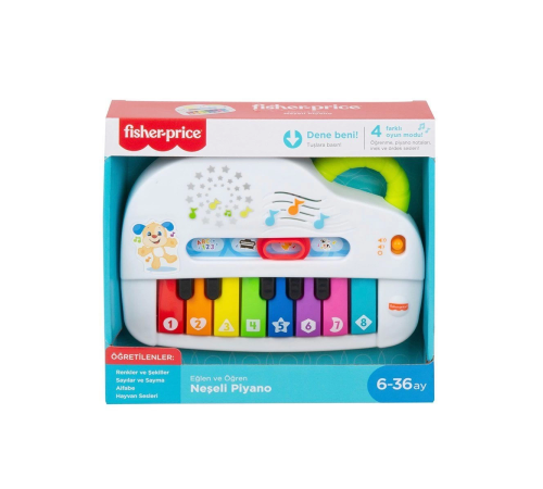 GTW20 Fisher Price® Neşeli Piyano / Türkçe / Eğlen ve Öğren