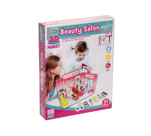 Güzellik Salonu Maket 3 Boyutlu Puzzle