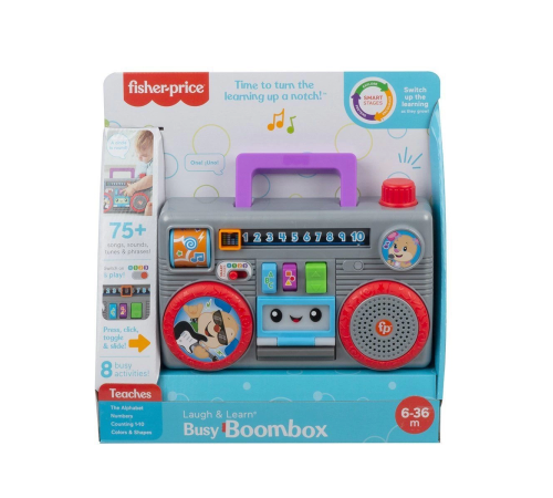 GYC04 Fisher-Price® Eğlenceli Müzik Kutusu, Türkçe-İngilizce / +6 ay