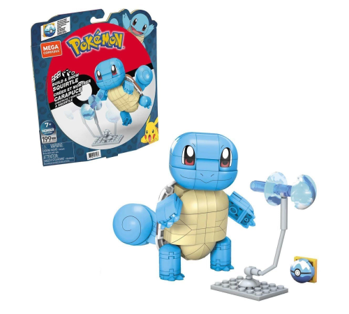 GYH00 MEGA™ Pokémon™ Squirtle - Yap ve Oyna Figürler 199 parça +7 yaş