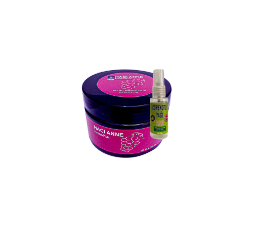 Hacı Anne 200 ml Hemeroid Ba.sur Kremi+30 ml Çörek Otu Yağı ile Hacı Anne 200 ml Hemeroid Ba.sur Kremi+30 ml Çörek Otu Yağı ile
