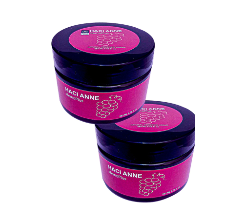 Hacı Anne HemoPlus Bagzur Doğal Bitkisel Onarım Kremi 250 ml x 2 adet