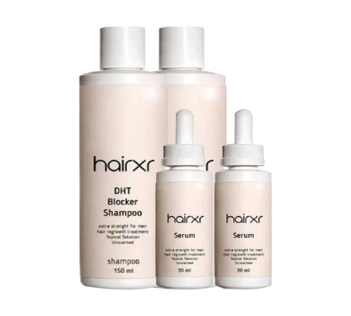 HAIRXR SHAMPOO & SERUM/HAİRXR Saç Bakım Şampuan 150ml Ve Saç Serumu 30mL x 2 ADET