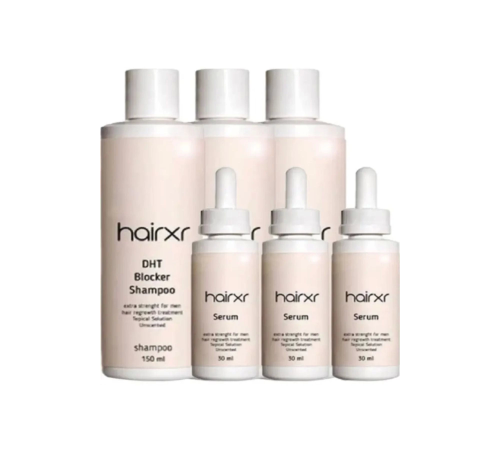 HAIRXR SHAMPOO & SERUM/HAİRXR Saç Bakım Şampuan 150ml Ve Saç Serumu 30mL x 3 ADET HAIRXR SHAMPOO & SERUM/HAİRXR Saç Bakım Şampuan 150ml Ve Saç Serumu 30mL x 3 ADET