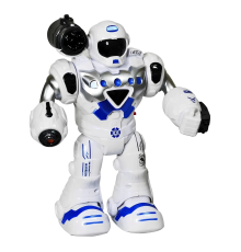 Hareketli Işıklı ve Sesli Ok Atan Oyuncak Robot