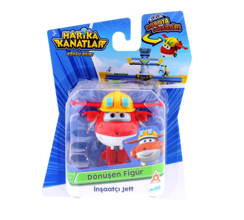 Harika Kanatlar Dönüşen Mini Figür İnşaatçı Jett Harika Kanatlar Dönüşen Mini Figür İnşaatçı Jett