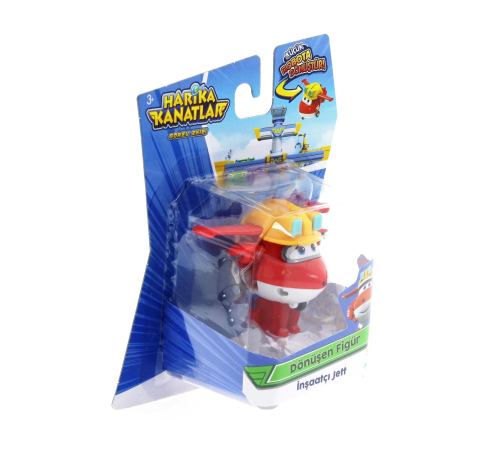 Harika Kanatlar Dönüşen Mini Figür İnşaatçı Jett Harika Kanatlar Dönüşen Mini Figür İnşaatçı Jett