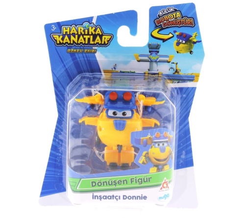 Harika Kanatlar Dönüşen Tekli Figür İnşaatçı Donnie Harika Kanatlar Dönüşen Tekli Figür İnşaatçı Donnie