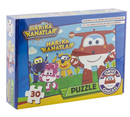 Harika Kanatlar Okul Öncesi Puzzle Harika Kanatlar Okul Öncesi Puzzle