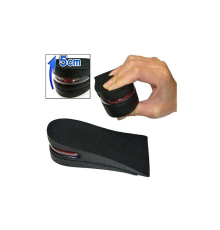 Hava Yastıklı Tabanlık (5 CM) (SİYAH)