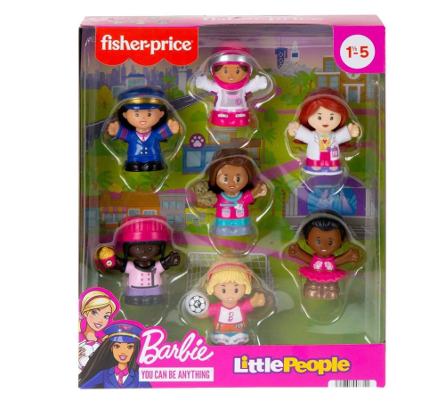 HCF58 Little People Barbie Figürleri HCF58 Little People Barbie Figürleri