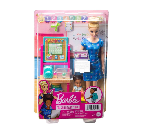 HCN19 Barbie Anaokulu Öğretmeni Oyun Seti