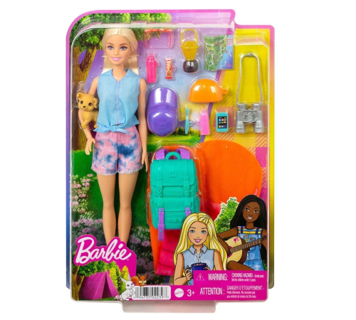 HDF73 Barbie Kampa Gidiyor Oyun Seti HDF73 Barbie Kampa Gidiyor Oyun Seti