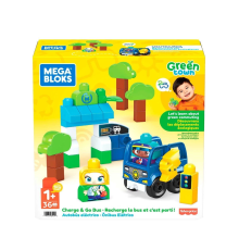 HDX90 Mega Bloks, Doğa Dostu Otobüs Seti, 36 parça, +1 yaş