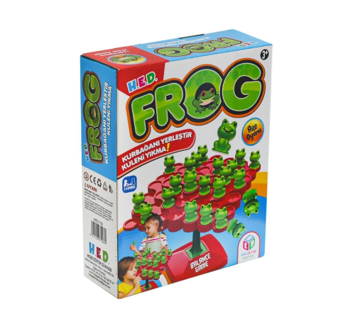 HED 720 Frog Balance Kutu Oyunu -Hobi Oyuncak HED 720 Frog Balance Kutu Oyunu -Hobi Oyuncak