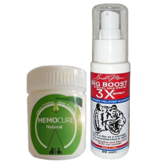 Hemocure 50 ml Cream Özel Kremi + Yanında Erkeklere Özel 3x Krem
