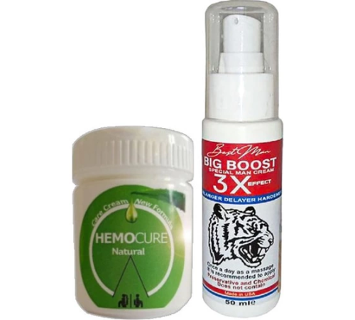 Hemocure 50 ml Cream Özel Kremi + Yanında Erkeklere Özel 3x Krem Hemocure 50 ml Cream Özel Kremi + Yanında Erkeklere Özel 3x Krem