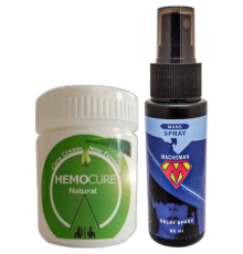 Hemocure Cream Özel Karışım 50 ml Kremi + Yanında Erkeklere Özel Sprey