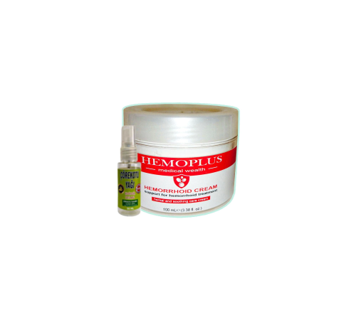 Hemoplus 100 ml Hemeroid Ba.sur Kremi + 30 ml Çörek Otu Yağı ile Hemoplus 100 ml Hemeroid Ba.sur Kremi + 30 ml Çörek Otu Yağı ile