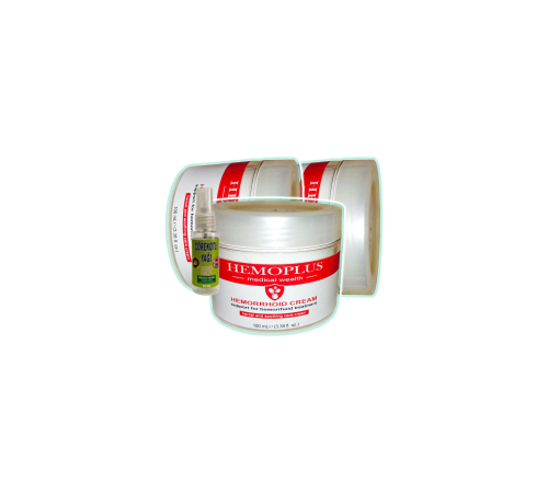Hemoplus 3x100 ml Hemeroid Ba.sur Kremi + 30 ml Çörek Otu Yağı ile Hemoplus 3x100 ml Hemeroid Ba.sur Kremi + 30 ml Çörek Otu Yağı ile